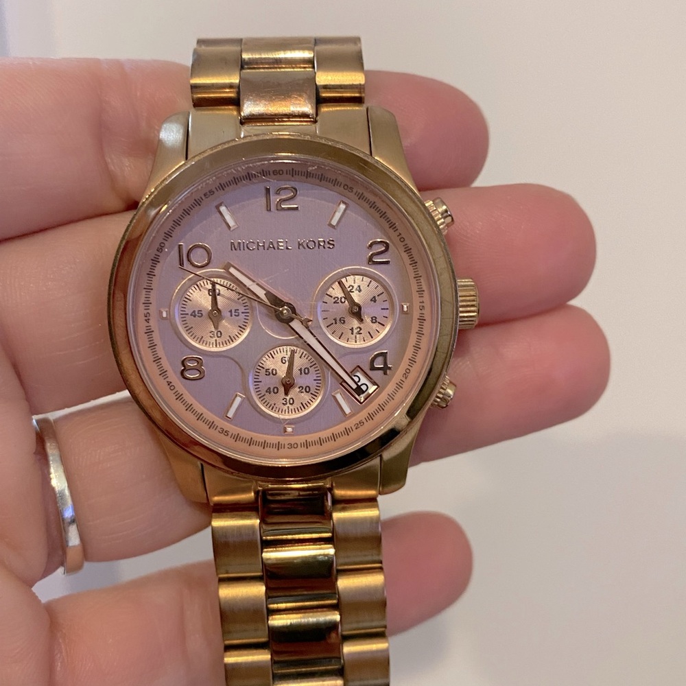 Rose Gold Michael Kors Watch